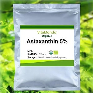 Organic Astaxanthin 5% Algae Extract VitaMondo