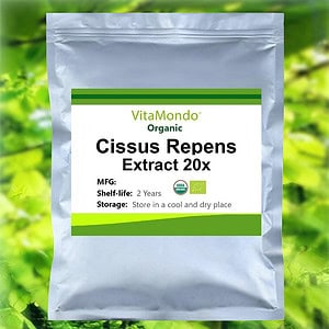 Organic Cissus Repens Extract 20x Powder Vitamondo