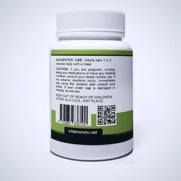 Organic Fo-Ti Root Capsules 500mg Ho Shou Wu 3