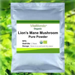 Organic Lion's Mane Mushroom Powder