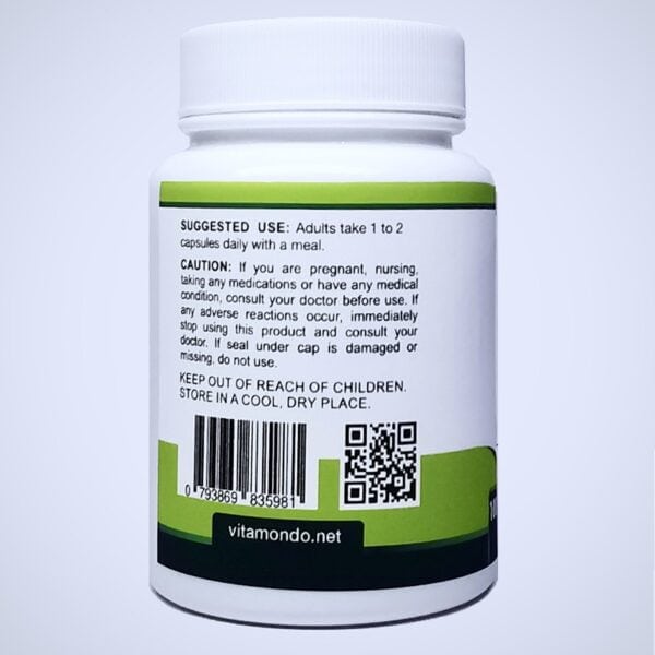 Organic Reishi Mushroom Supplement 500 mg Capsules Ganoderma Lucidum
