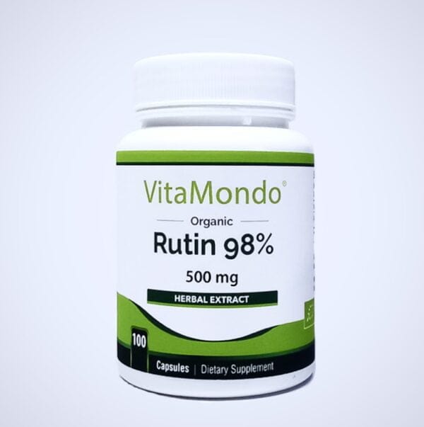 Organic Rutin 98% Capsules 500 mg