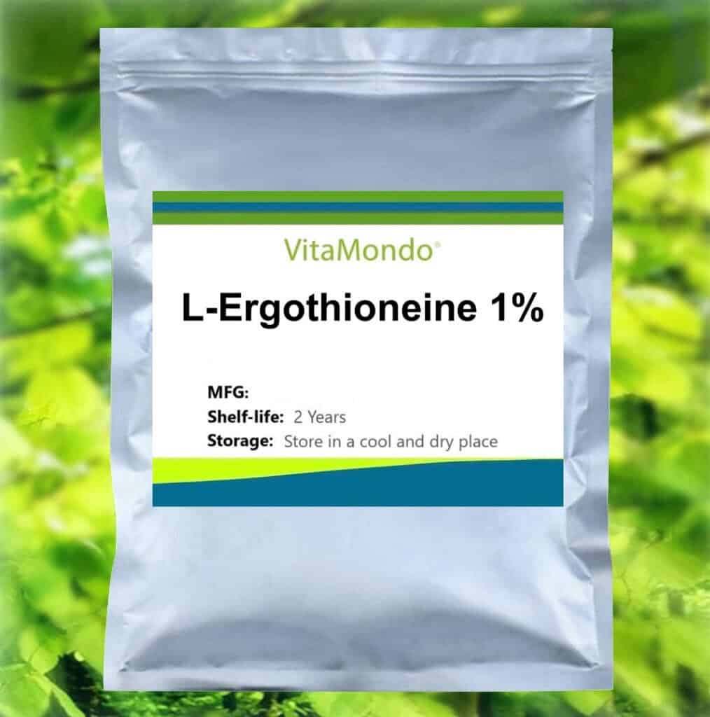 LErgothioneine Supplement Brain, Antioxidant, Immunity VitaMondo