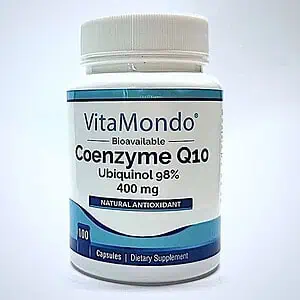 Coenzyme Q10 Ubiquinol Capsules 98% 400 mg 1