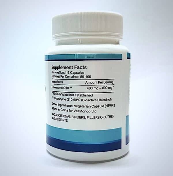 Coenzyme Q10 (Ubiquinol) Supplement 98% 3 Facts
