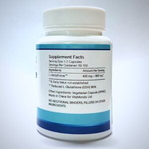 L-Glutathione Supplement 98% (GSH) 3 Facts