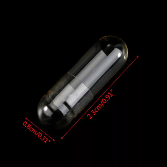 Transparent Empty Capsules: Size 00#, 0#, 1# x 1000 Capsules