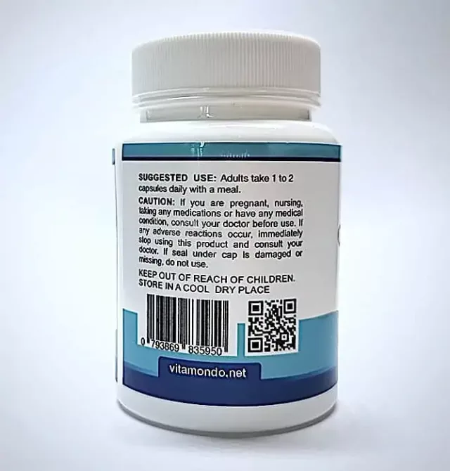 Coenzyme Q10 (Ubiquinol) Supplement 98%: 400 mg * 100 Caps