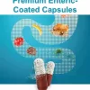 Enteric-Coated Hard-Gelatin Capsules: Size 1 – Dissolves Slowly, *NEW*