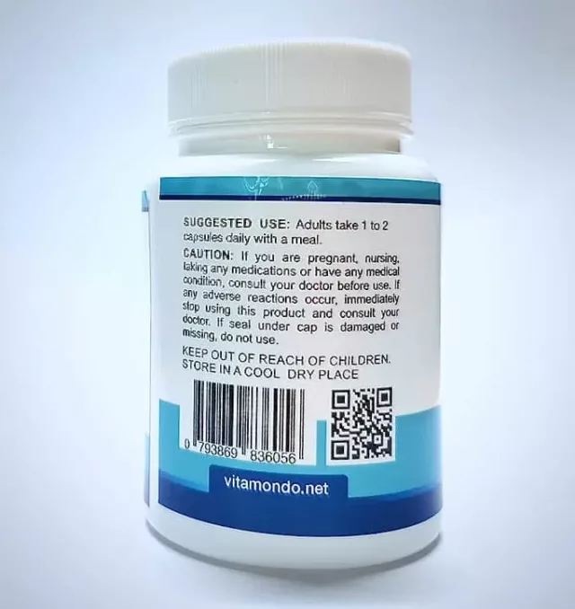 L-Glutathione Supplement 98% (GSH): 400 mg * 100 Capsules