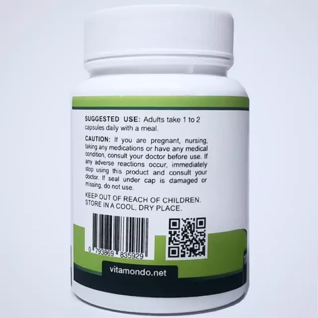 Organic Astragalus Supplement: 500 mg * 100 Capsules – Aging