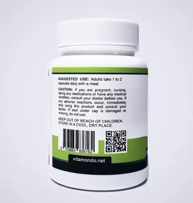 Organic Echinacea Capsules: 500 mg * 100 Caps – Flu, Immunity