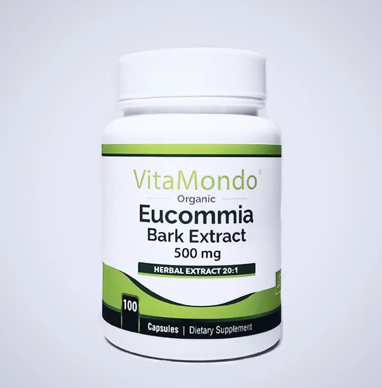 Organic-Eucommia-Bark-Capsules-500-mg-Supplement-Du-Zhong-2