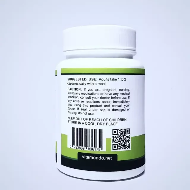 Organic Goji Berry Capsules: 500 mg x 100 Caps – Wolfberry