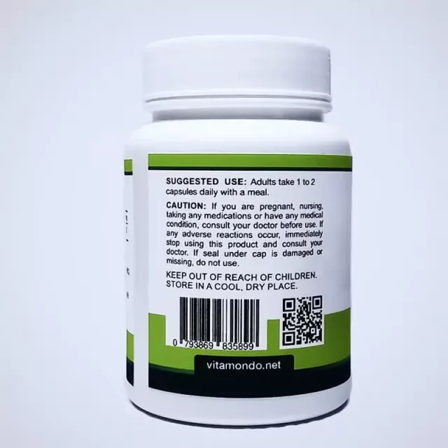 Organic Horny Goat Weed: 500 mg * 100 Capsules – Epimedium
