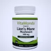 Organic Lion’s Mane Mushroom: 500 mg * 100 Capsules – Neurotrophic Growth