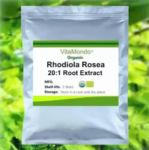 Organic Rhodiola Rosea Root Extract: 100g-1kg – Arctic - 200g (7.1oz)