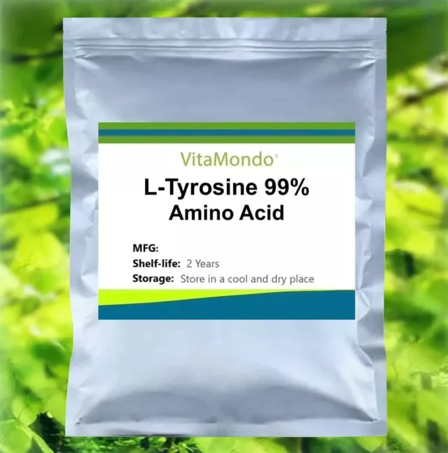 (Sold Out) L-Tyrosine Amino Acid Powder: 100g-1kg – Anti-Fatigue, Mood