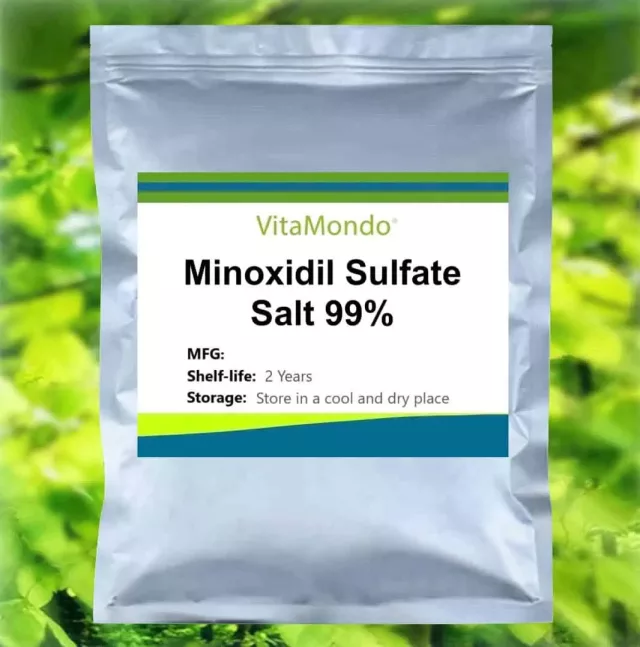 Premium Minoxidil Sulfate Salt 99%: 100g-1kg – Hair Growth