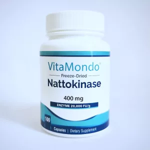 Freeze-Dried Nattokinase 20,000 FU 1 Front