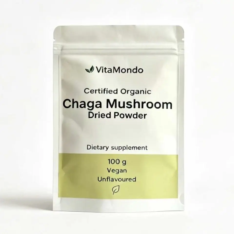 Organic-Chaga-Mushroom-Dried-Powder Organic-Chaga-Mushroom-Dried-Powder