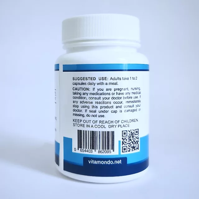 Pure N-Acetyl-L-Cysteine (NAC) Capsules 3 Suggested Use