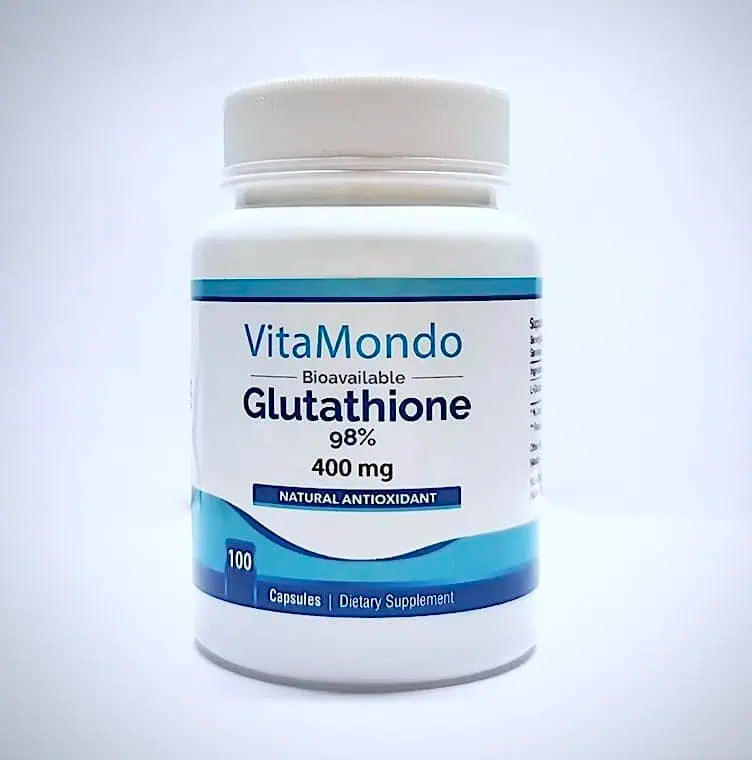 L-Glutathione-Supplement-98-GSH-400-mg-100-Capsules L-Glutathione Supplement 98% Capsules