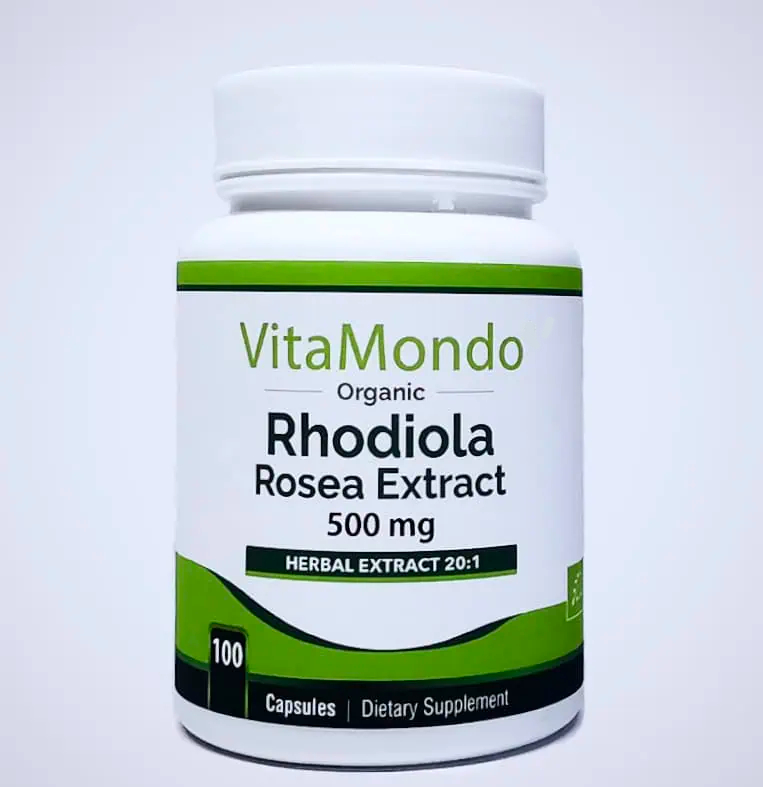 Organic Rhodiola Rosea Capsules