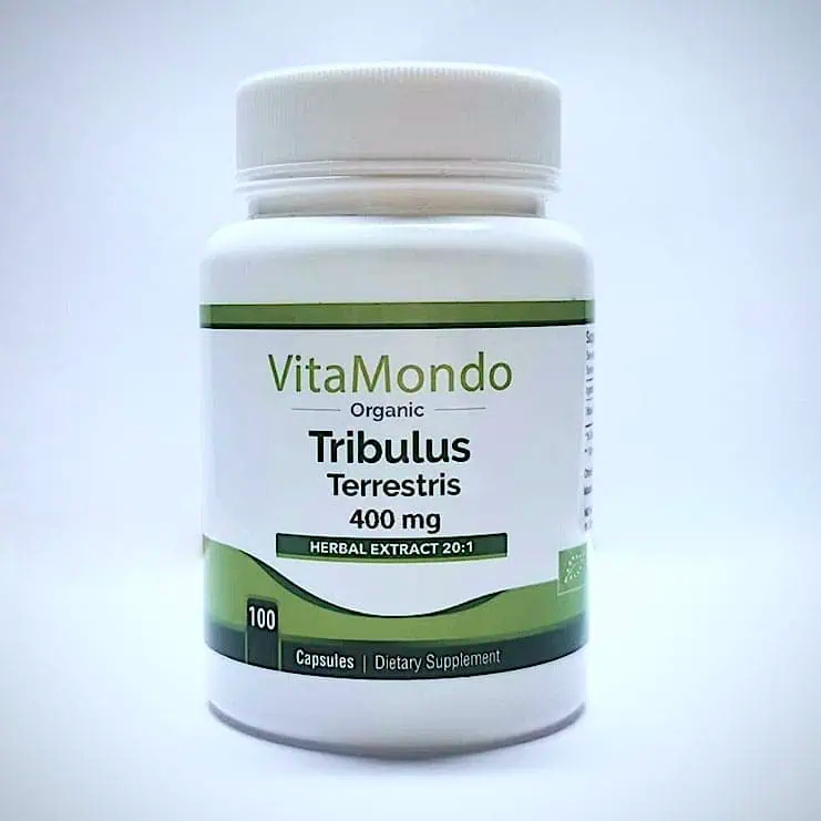 Organic Tribulus Terrestris Supplement Capsules