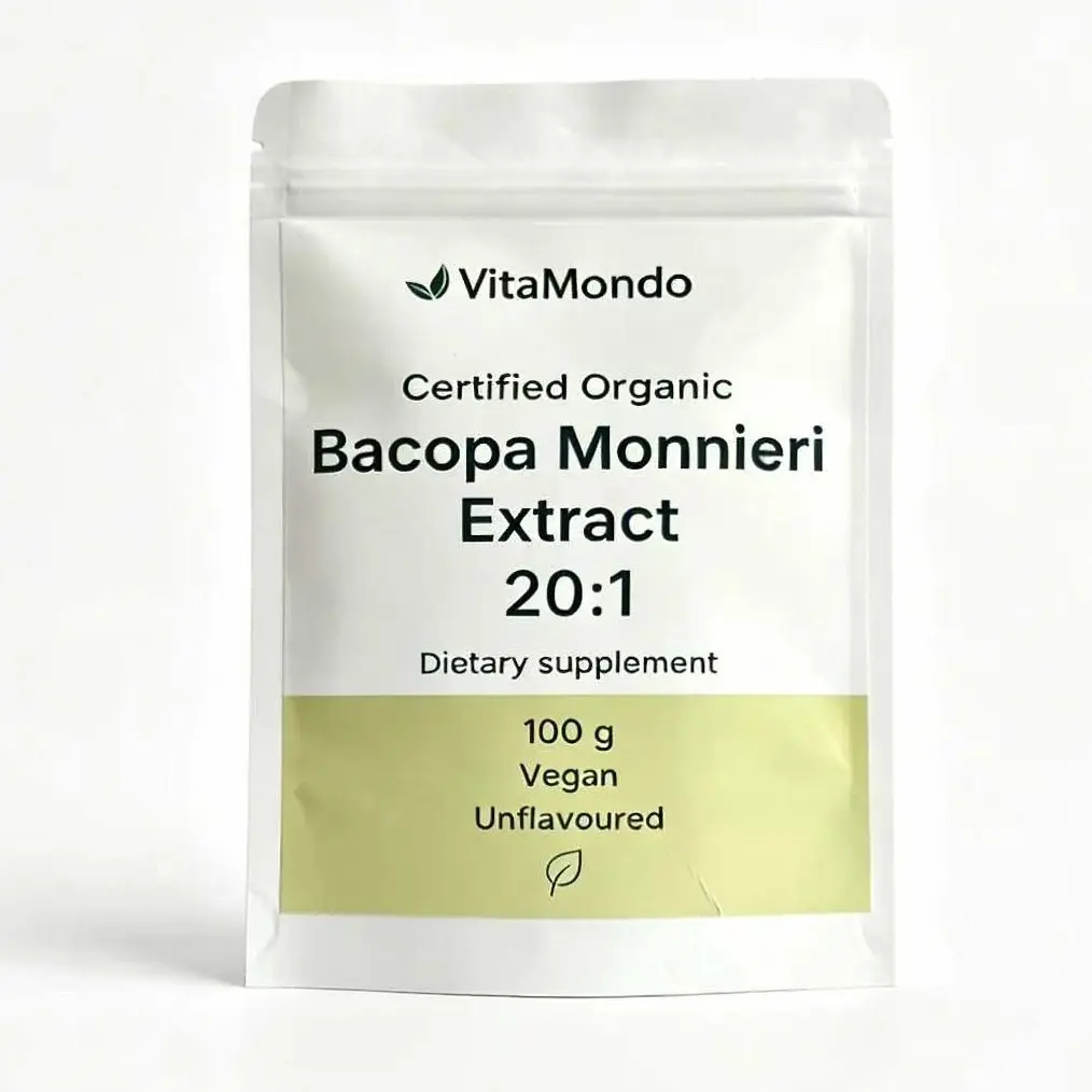 Organic Bacopa Monnieri Extract Pure