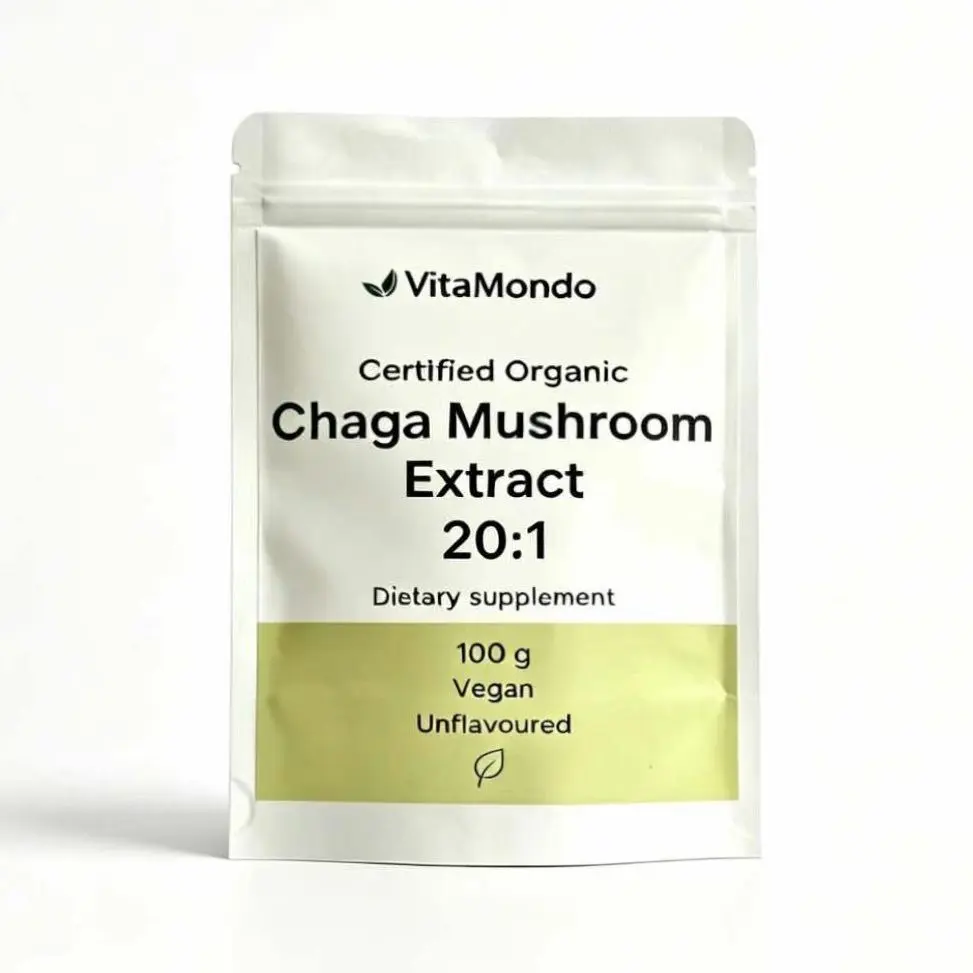 Organic Chaga Mushroom Extract Powder
