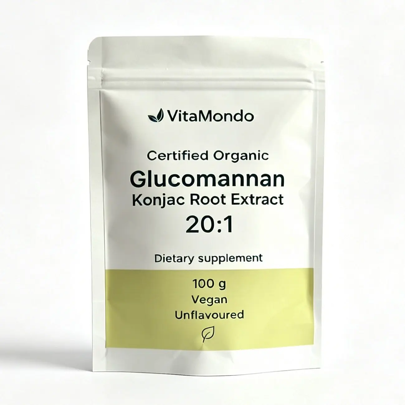 Organic Glucomannan Konjac Root Extract