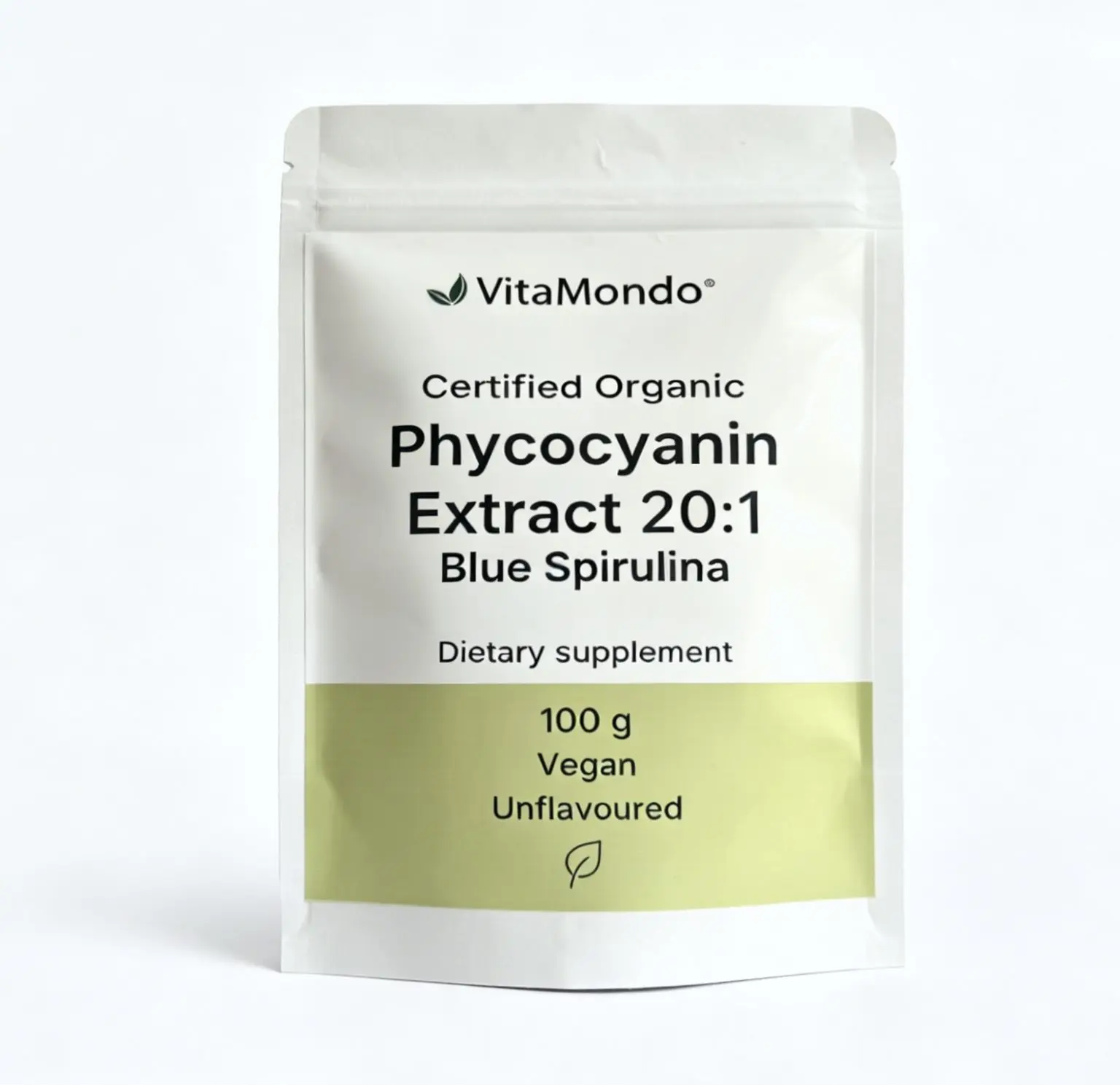 Organic Phycocyanin Powder 100% Blue Spirulina