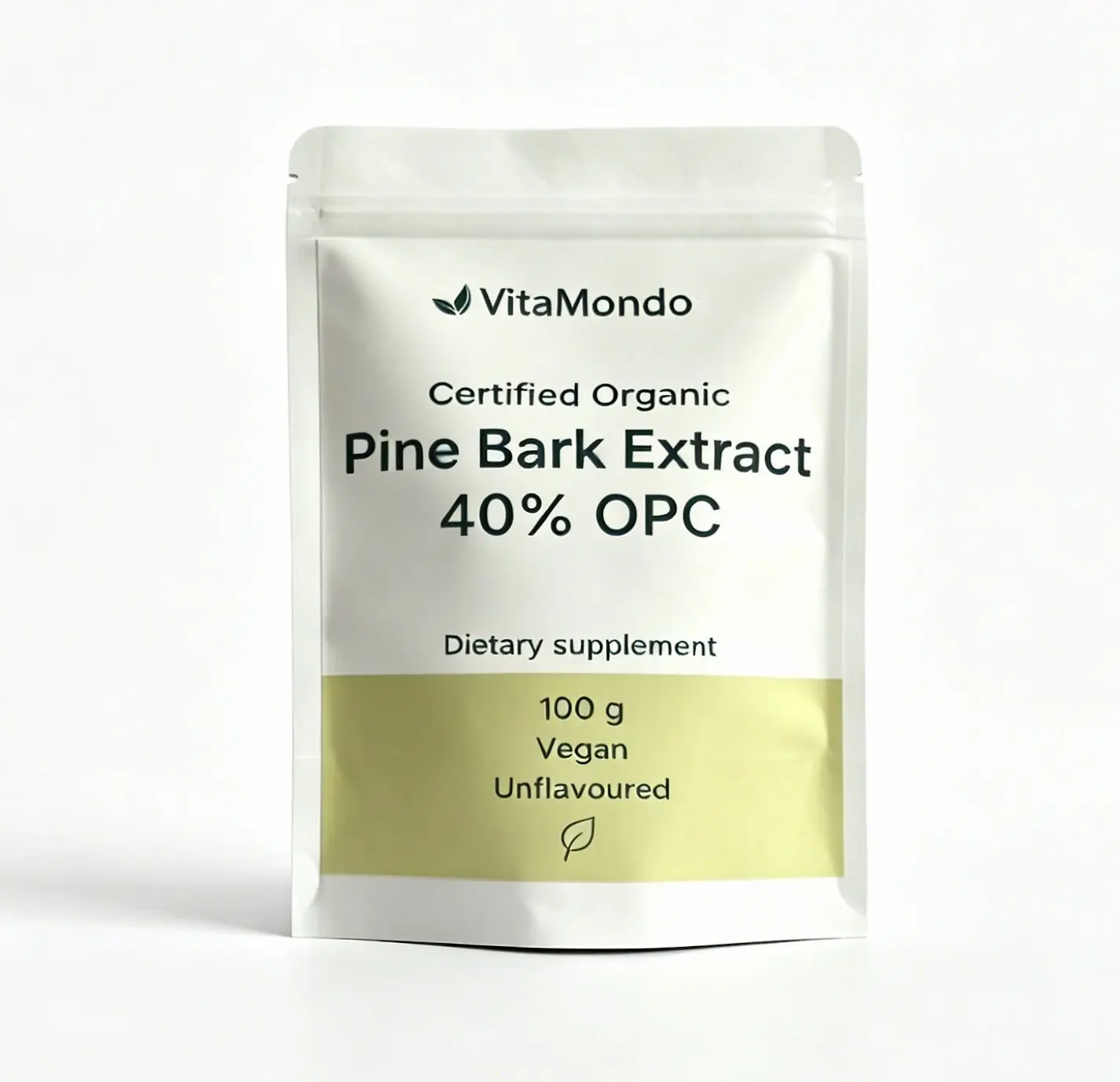 Organic Pine Bark Extract Bulk Powder