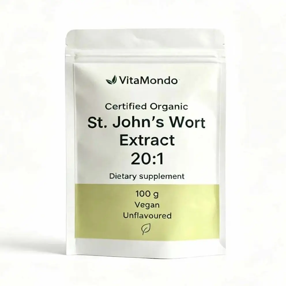 Organic-St-Johns-Wort-Extract-Powder Organic St John's Wort Extract Powder