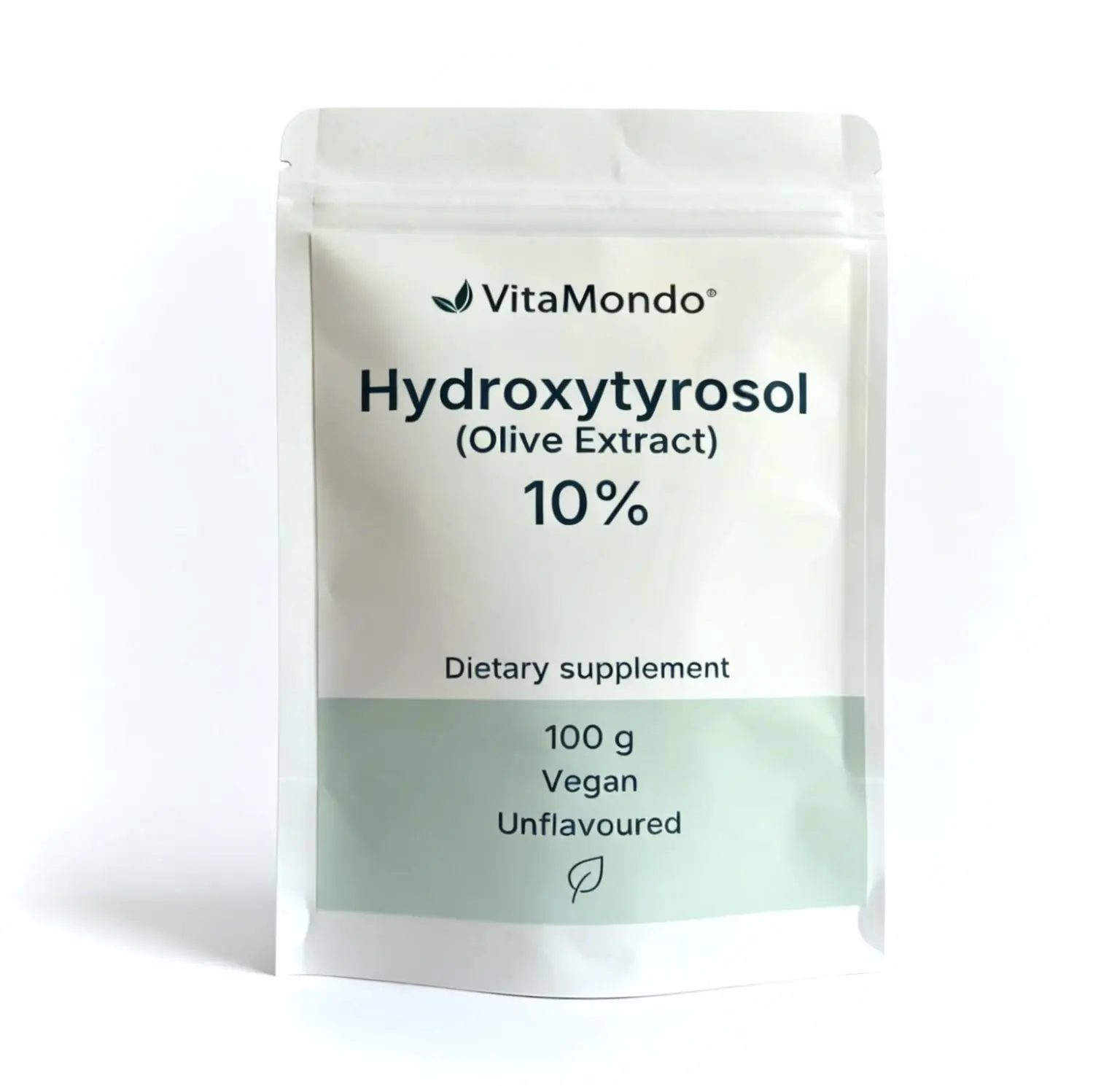 Premium Hydroxytyrosol 10% Supplement Powder Oleuropein VitaMondo