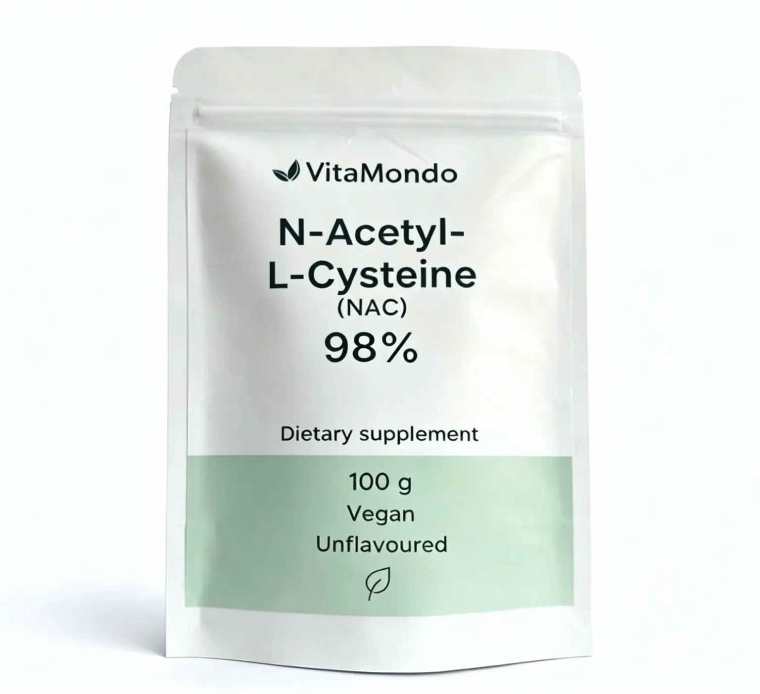 Premium NAC (N-Acetyl-L-Cysteine) 98% VitaMondo